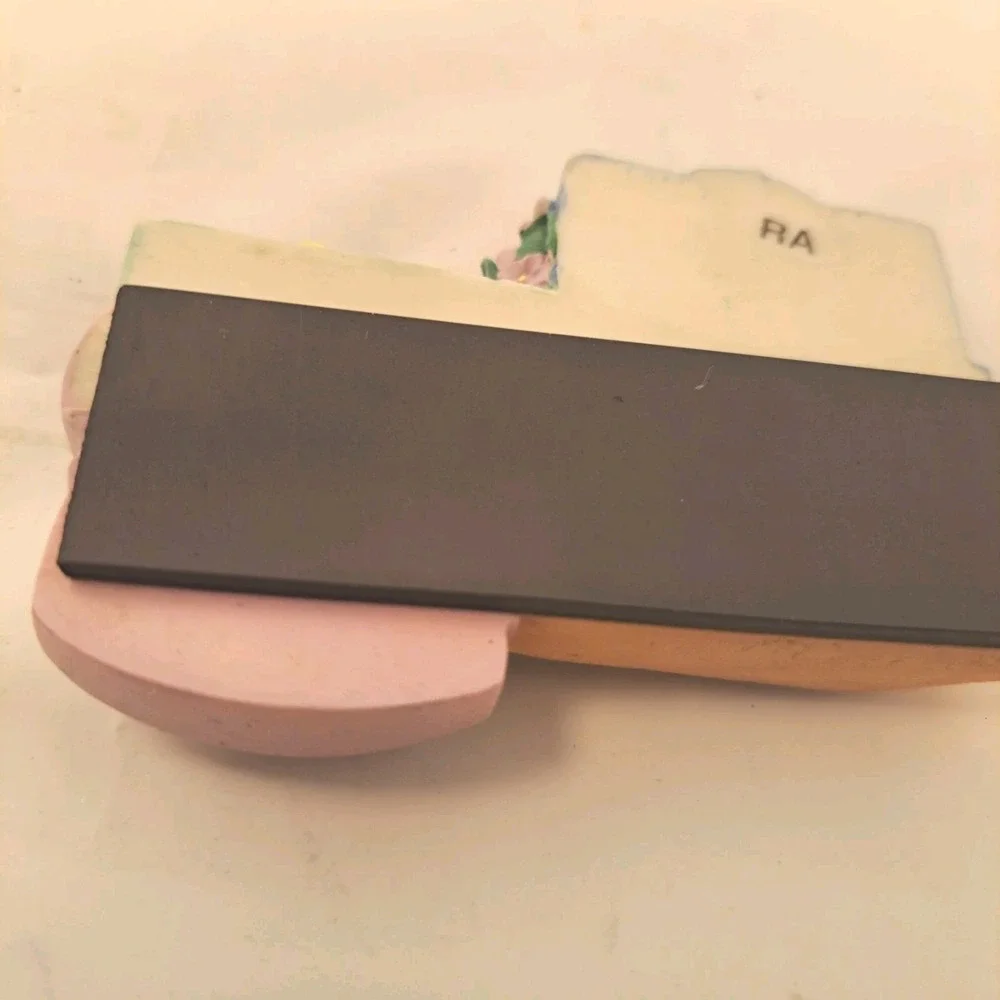 Vintage 1998 Avon Gift Collection Mother's Day Photo Holder Magnet Mom & Me NIB!
